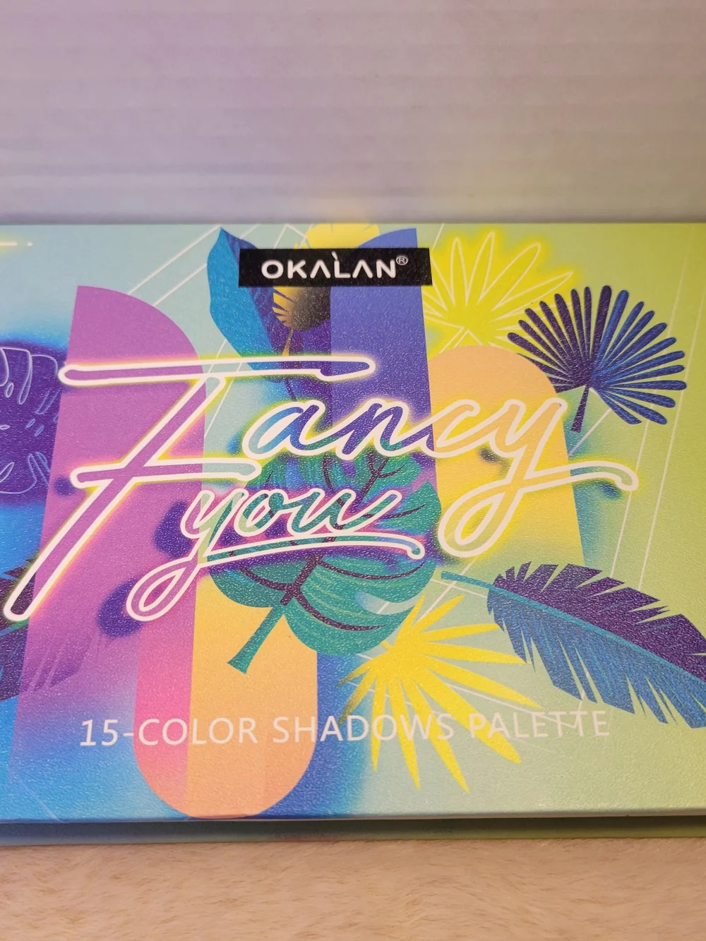 OKALAN Vibrant Multicolor Eyeshadow Palette - Blues, Purples, Pinks & Greens